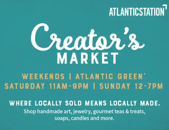 Creator’s Market Pop Up.