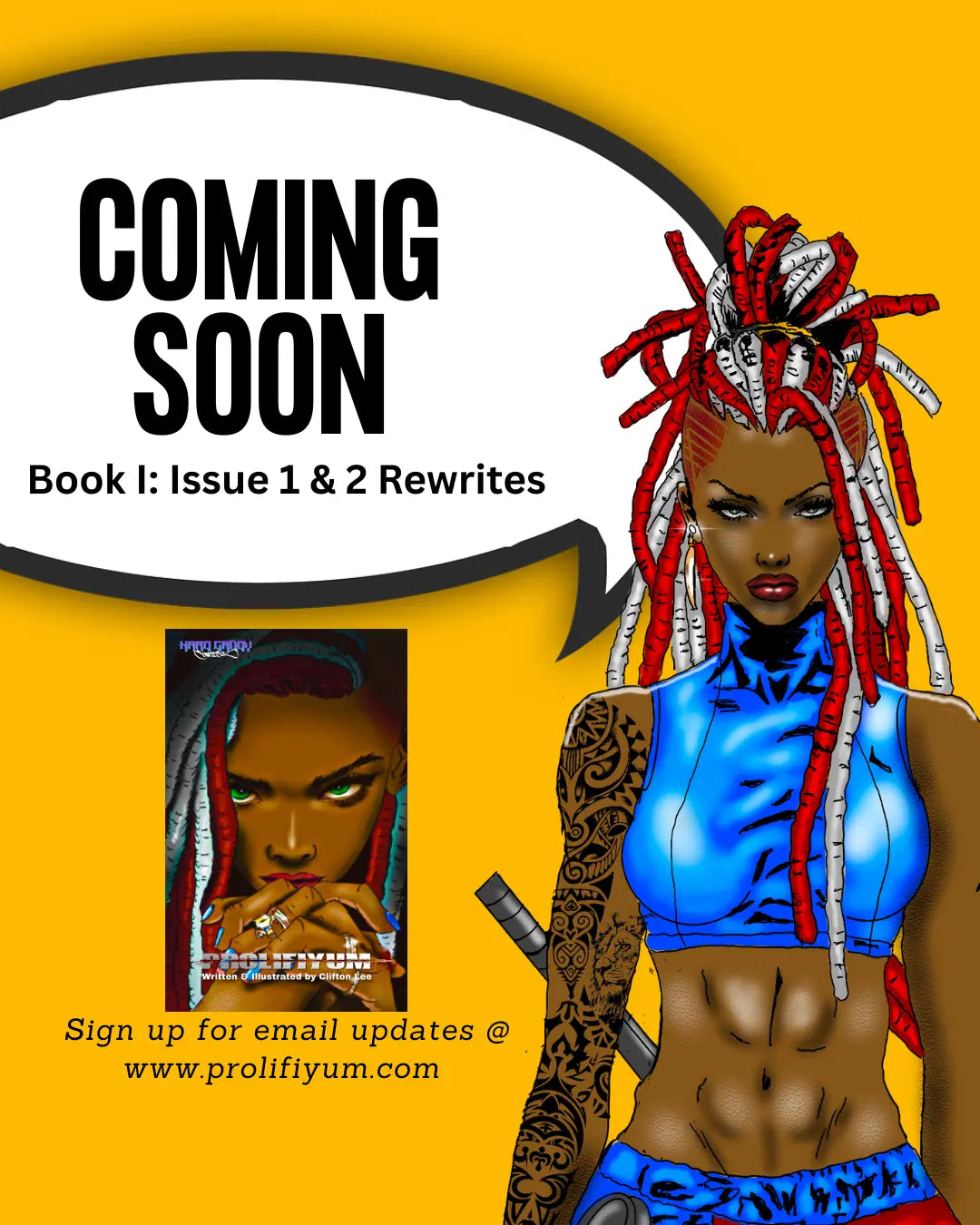 Script Writing has begun for all issues!!!